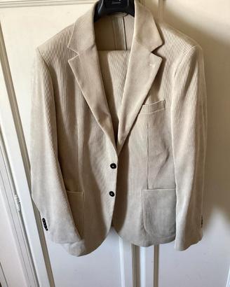 Completo uomo Conbipel beige – Giacca + Pantaloni