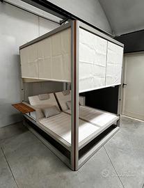 Lettino a baldacchino da giardino Higold Milano