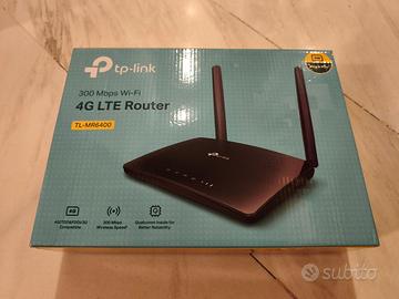 TP-LINK Router 4G LTE fino a 150Mbps-Wi-Fi 300Mbps