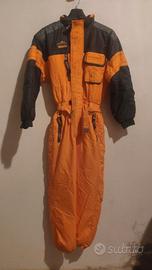 Tuta da sci vintage Astrolabio arancio tg.42/164