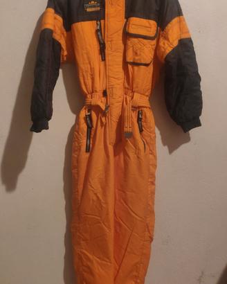 Tuta da sci vintage Astrolabio arancio tg.42/164