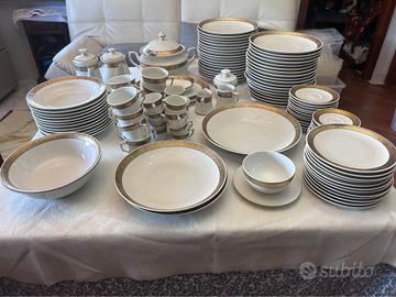 Servizio Limoges Oro Zecchino Vintage - 120 Pezzi