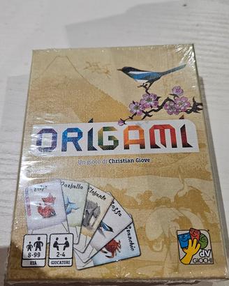 origami gioco da tavolo società in scatola 