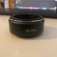 Anello addattatore Pentax to Canon-RF