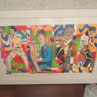 Ugo Nespolo, Serigrafia e collage