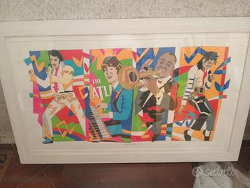 Ugo Nespolo, Serigrafia e collage