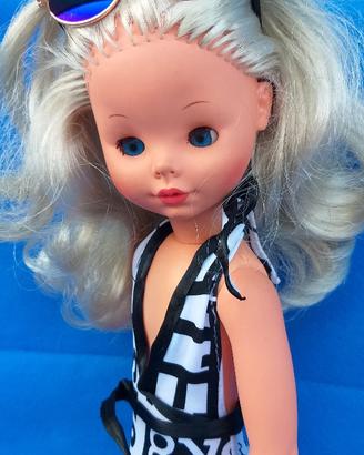 Bambola furga PAOLA alta moda MARE fashion vintage
