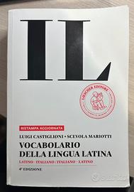 vocabolario della lingua latina
