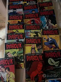 Lotto 21 Fumetti DIABOLIK  Anni 60/70 - Astorina