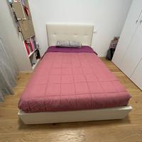 Letto contenitore una piazza e mezza