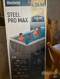 Piscina fuori terra NUOVA e copertura NUOVA