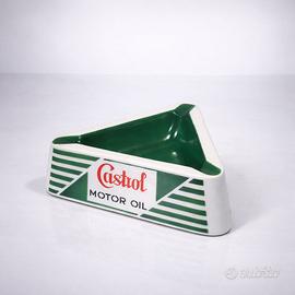 Posacenere Ceramica Castrol Motor Oil R.Ginori