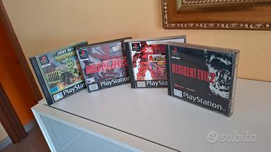 Lotto 4 Giochi PS1 Play Station 1