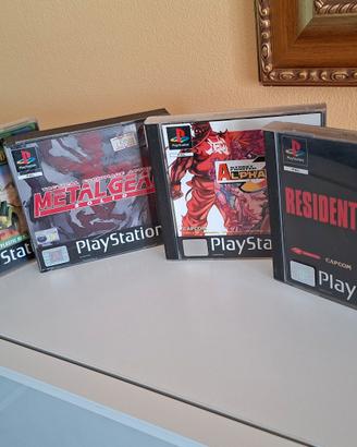 Lotto 4 Giochi PS1 Play Station 1