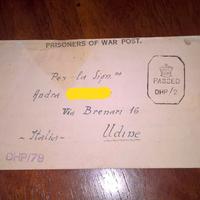 Lettera prigioniero di guerra