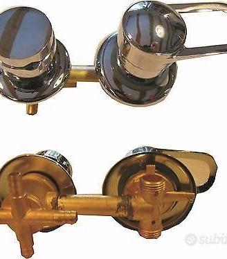 Rubinetto miscelatore con deviatore a 4-vie (14,5)