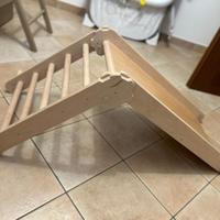 Scivolo legno bambini - montessori