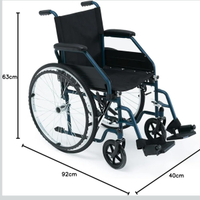 Carrozzina Pieghevole Autospinta