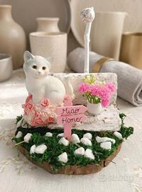Gatto Decorativo Statua - Decorazione Casa