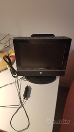 Tv lettore dvd portatile 12v