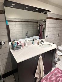 Mobile Bagno con vano porta lavatrice