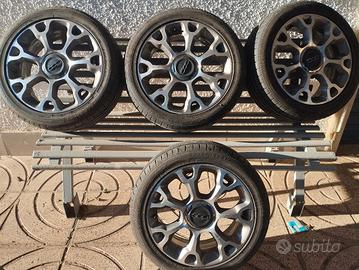 Cerchi e gomme fiat 500 l