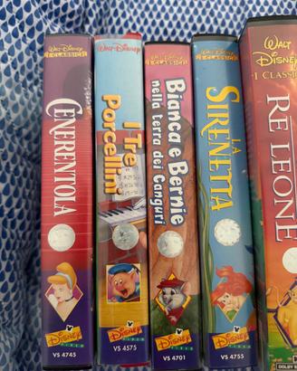 Videocassette Walt Disney anni 1990/2000