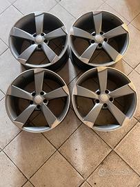 Cerchi lega Rotor 18 Audi A3 A4 A5 A6 Q2 Q3 Q5