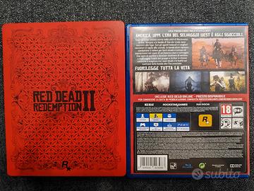 Red Dead Redemption 2 steelbook ps4