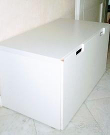 Cassapanca Ikea Smasdat bianca per cameretta