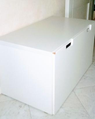 Cassapanca Ikea Smasdat bianca per cameretta