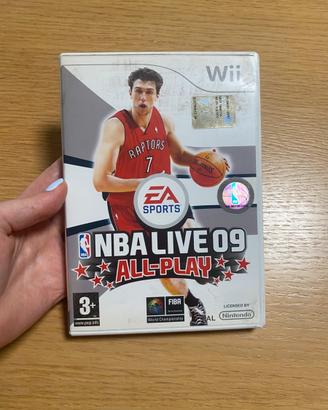 Wii NBA live gioco