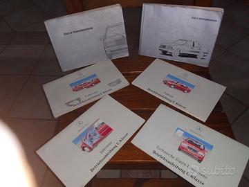 Libretti uso Mercedes 190 190E Classe C anni 80 90