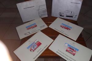 Libretti uso Mercedes 190 190E Classe C anni 80 90
