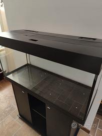 Acquario Ferplast Dubai 100 (190lt) + supporto