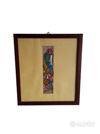 Quadro decorativo con un disegno stilizzato