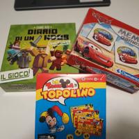 3 giochi da tavolo