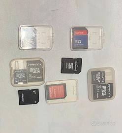 Lotto Adattatori MicroSD a SD