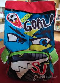 Sj Gang Zaino Estensibile Big, 28 Lt, Nero