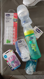 Ciucci MAM + Biberon Chicco + tettarelle ecc