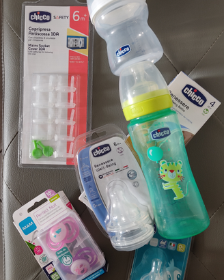 Ciucci MAM + Biberon Chicco + tettarelle ecc