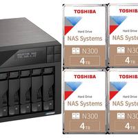 6 Toshiba N300 da 4TB - COME NUOVI