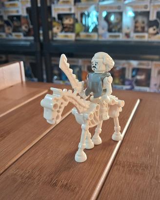 Lego minifigure cavaliere fantasma