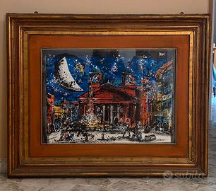 Quadro tecnica mista Gennaro Picinni