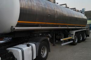 semirimorchio cisterna acciaio inox 