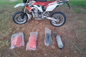  Honda CRF 450 Super Motard 