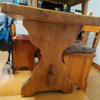 Tavolo legno massello