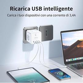 Ciabatta elettrica Multipresa