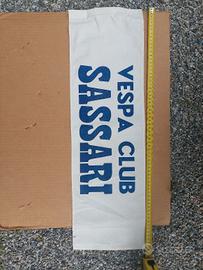 Fascia Vespa Club Sassari originale anni 60