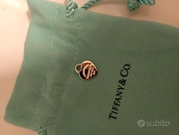 Targhetta argento smaltata Tiffany